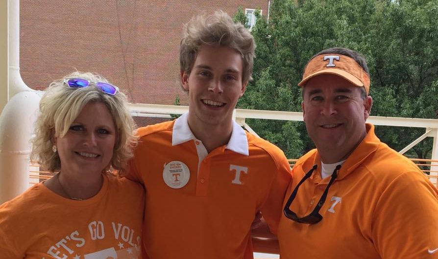 Conner Clabough and Parents