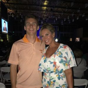 Justin Cowan and Mom