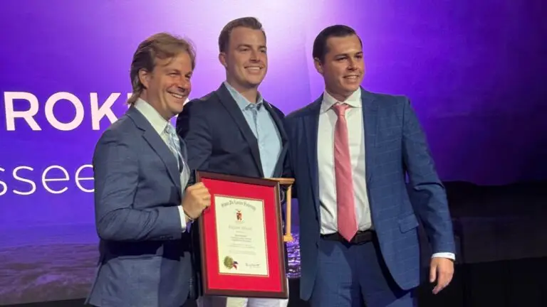 Sean Croker Receives the "Sigma Phi Epsilon Fellow" award
